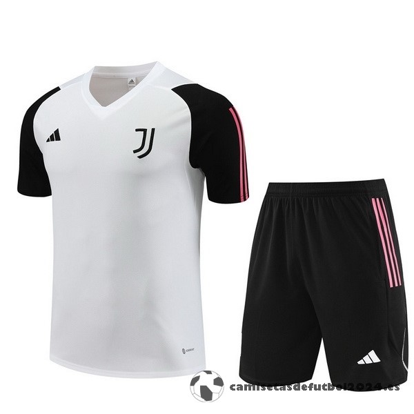 Entrenamiento Conjunto Completo Juventus 2023 2024 Blanco Negro Rosa Venta Replicas