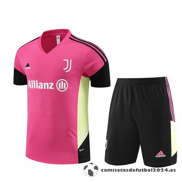 Entrenamiento Conjunto Completo Juventus 2023 2024 Rosa Negro Venta Replicas