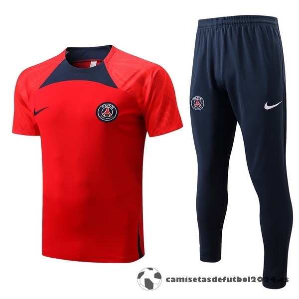 Entrenamiento Conjunto Completo Paris Saint Germain 2022 2023 Rojo Azul Venta Replicas