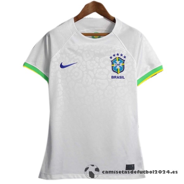 Especial Camiseta Mujer Brasil 2022 I Blanco Venta Replicas