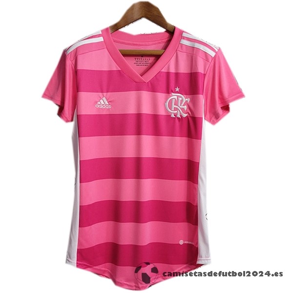 Especial Camiseta Mujer Flamengo 2023 2024 Rosa Venta Replicas