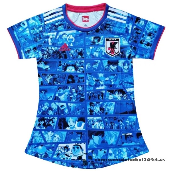 Especial Camiseta Mujer Japón 2021 Azul Venta Replicas