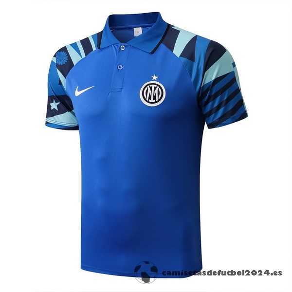 Polo Inter Milán 2022 2023 Azul Verde Venta Replicas