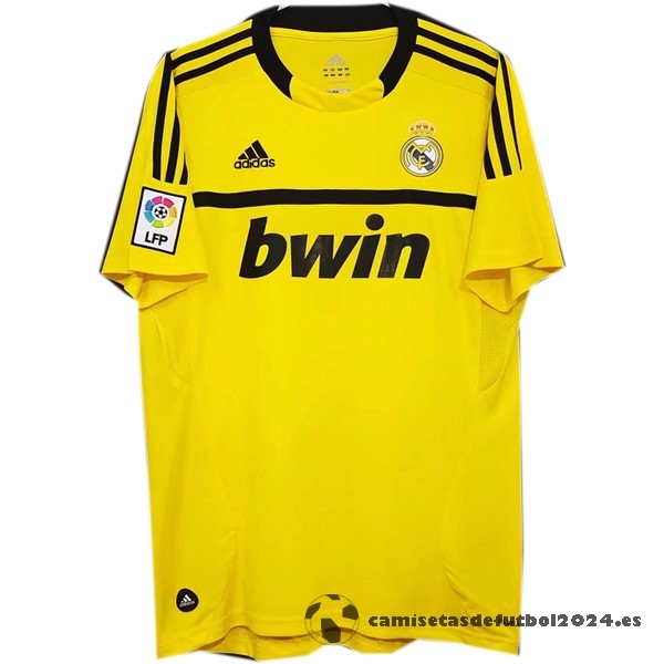 Portero Camiseta Real Madrid 2011 2012 Amarillo Venta Replicas