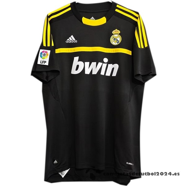 Portero Camiseta Real Madrid 2011 2012 Negro Venta Replicas