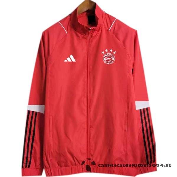 Rompevientos Bayern Múnich 2023 2024 Rojo Venta Replicas