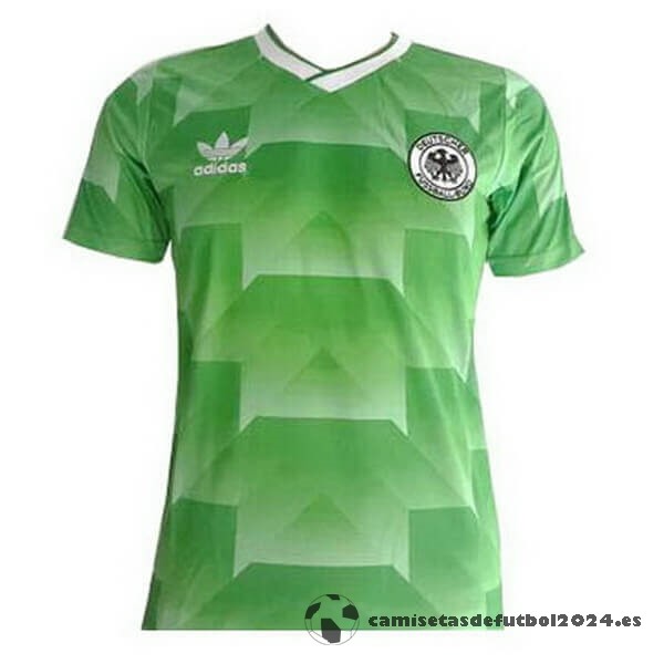 Segunda Camiseta Alemania Retro 1988 Verde Venta Replicas