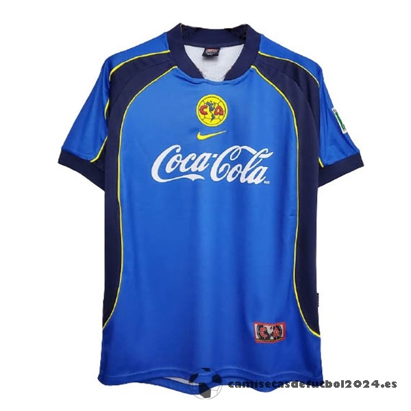 Segunda Camiseta América Retro 2001 2002 Azul Venta Replicas