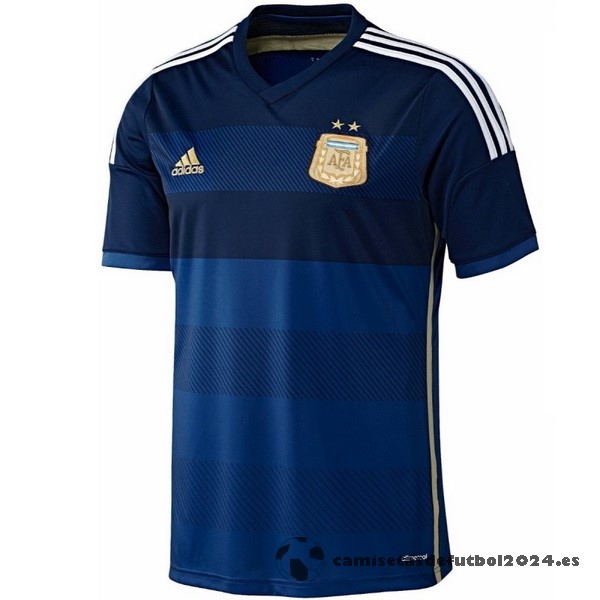 Segunda Camiseta Argentina Retro 2014 Azul Venta Replicas