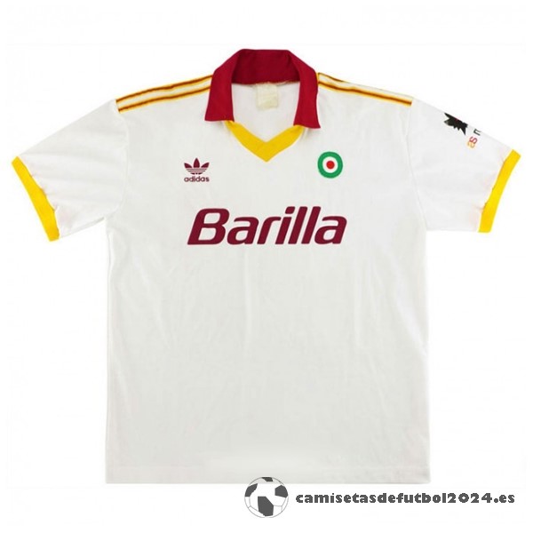 Segunda Camiseta As Roma Retro 1991 1992 Blanco Venta Replicas