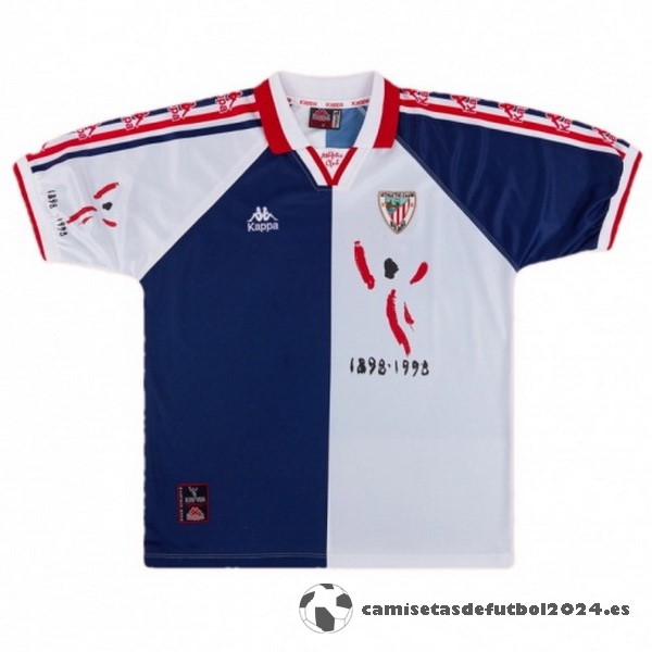 Segunda Camiseta Athletic Bilbao Retro 1997 1998 Blanco Venta Replicas