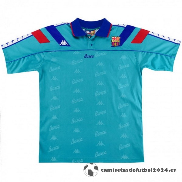 Segunda Camiseta Barcelona Retro 1992 1995 Azul Venta Replicas