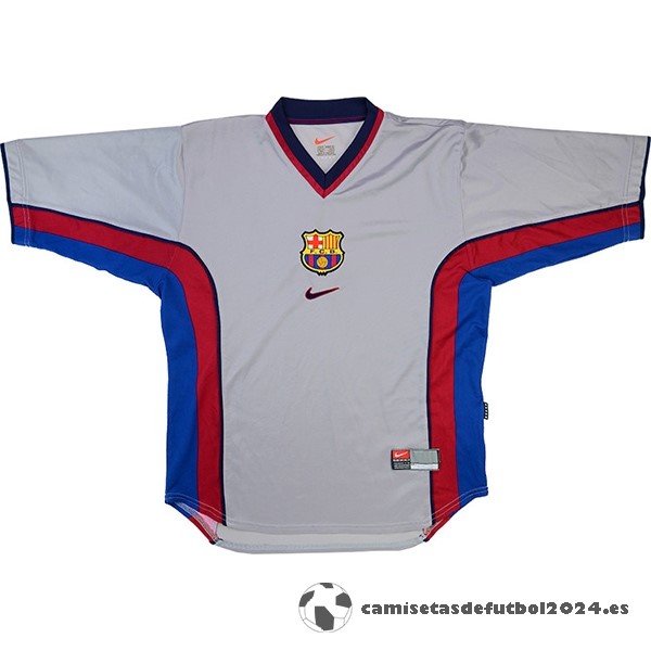 Segunda Camiseta Barcelona Retro 1998 2001 Gris Venta Replicas