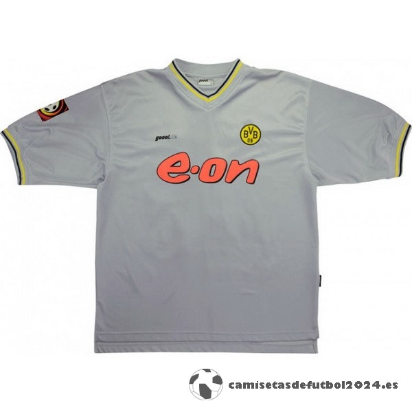 Segunda Camiseta Borussia Dortmund Retro 2000 Gris Venta Replicas