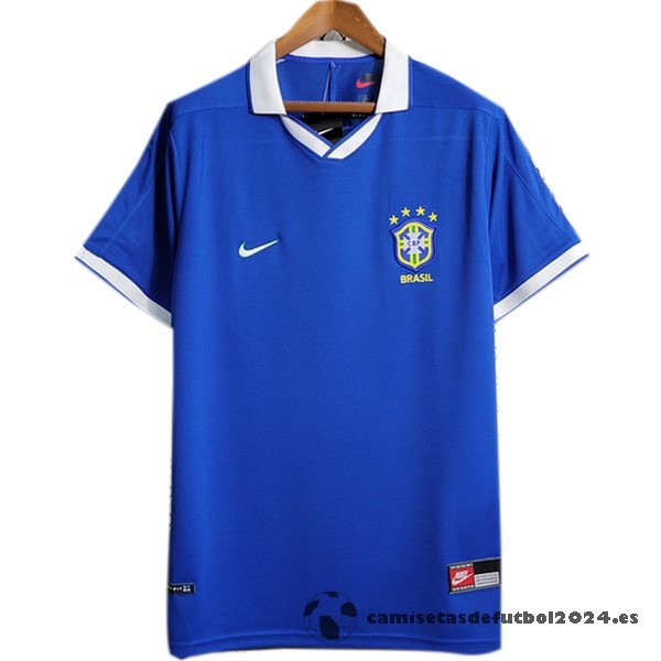 Segunda Camiseta Brasil 1997 Azul Venta Replicas