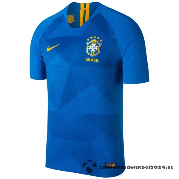 Segunda Camiseta Brasil 2018 Azul Venta Replicas