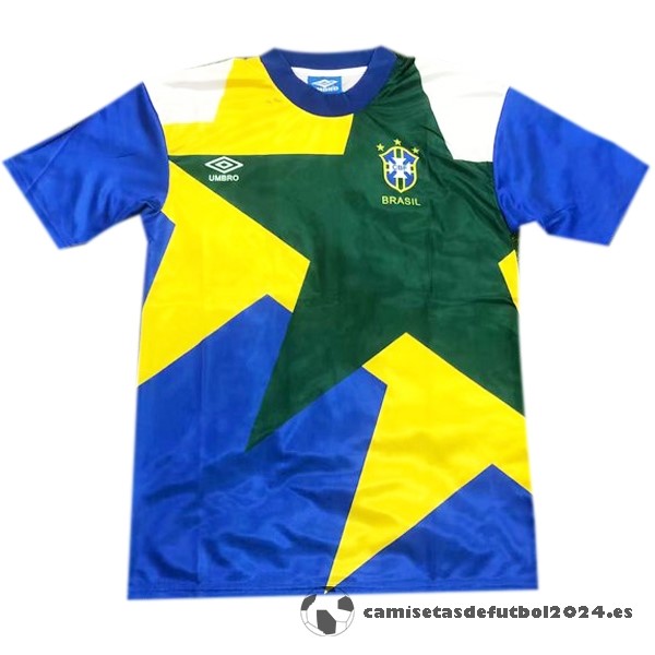 Segunda Camiseta Brasil Retro 1991 1994 Azul Venta Replicas