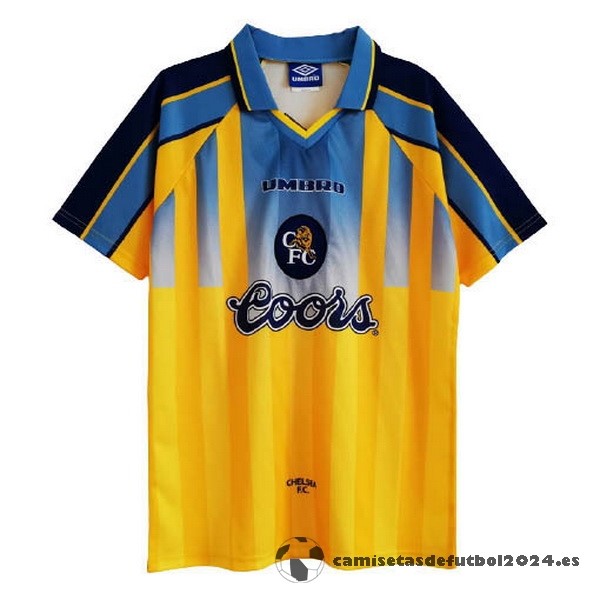 Segunda Camiseta Chelsea Retro 1995 1996 Amarillo Venta Replicas