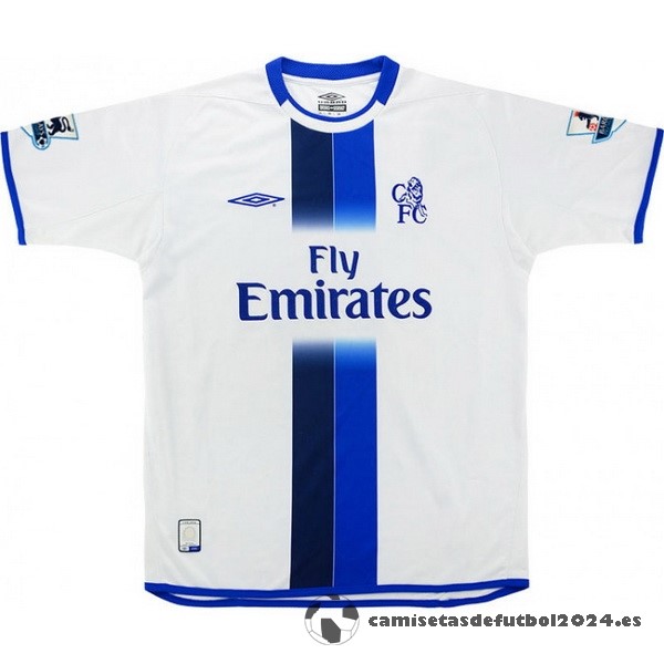 Segunda Camiseta Chelsea Retro 2003 2005 Blanco Venta Replicas