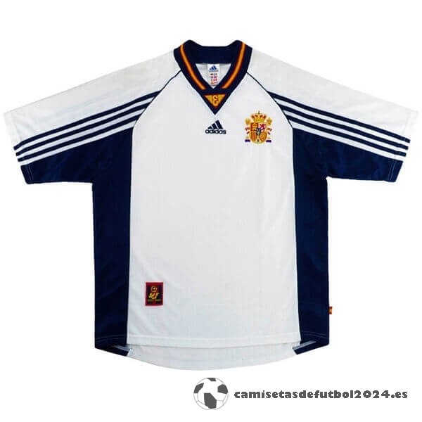 Segunda Camiseta España Retro 1998 Blanco Venta Replicas