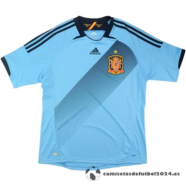 Segunda Camiseta España Retro 2012 Azul Venta Replicas