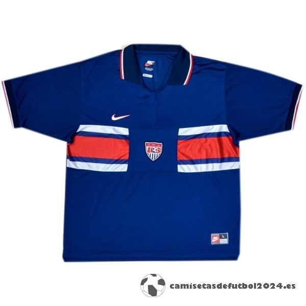 Segunda Camiseta Estados Unidos Retro 1995 1997 Azul Venta Replicas