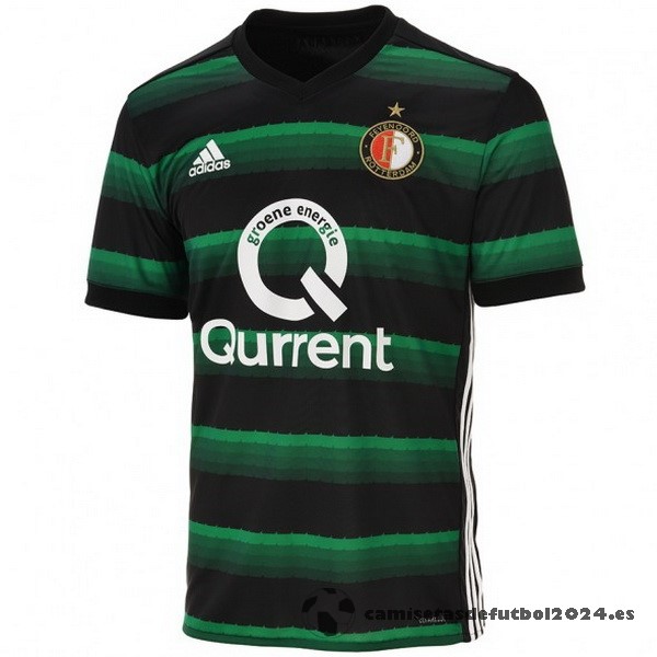 Segunda Camiseta Feyenoord Rotterdam Retro 2017 2018 Verde Venta Replicas