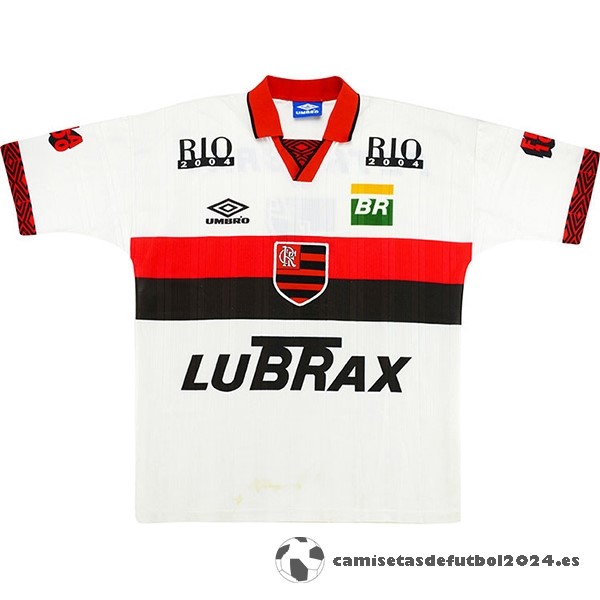 Segunda Camiseta Flamengo Retro 1995 1996 Blanco Venta Replicas