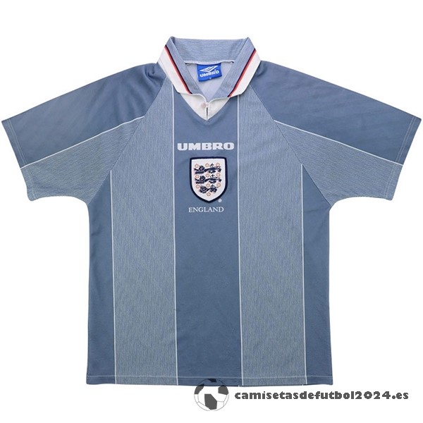 Segunda Camiseta Inglaterra Retro 1996 Azul Venta Replicas