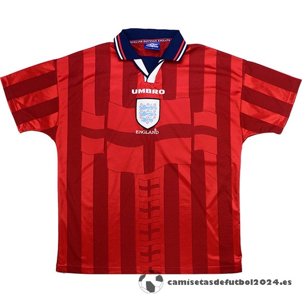 Segunda Camiseta Inglaterra Retro 1998 Rojo Venta Replicas