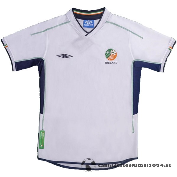 Segunda Camiseta Irlanda Retro 2002 Blanco Venta Replicas