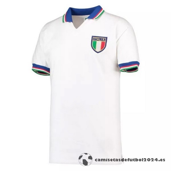 Segunda Camiseta Italy Retro 1982 Blanco Venta Replicas