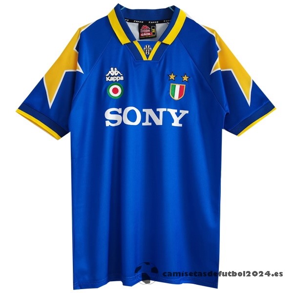 Segunda Camiseta Juventus Retro 1995 1996 Azul Venta Replicas