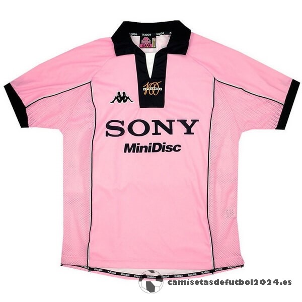 Segunda Camiseta Juventus Retro 1997 1998 Rosa Venta Replicas