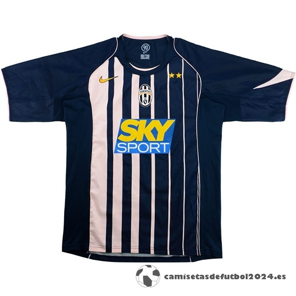 Segunda Camiseta Juventus Retro 2004 2005 Azul Venta Replicas