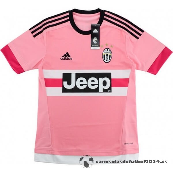 Segunda Camiseta Juventus Retro 2015 2016 Rosa Venta Replicas