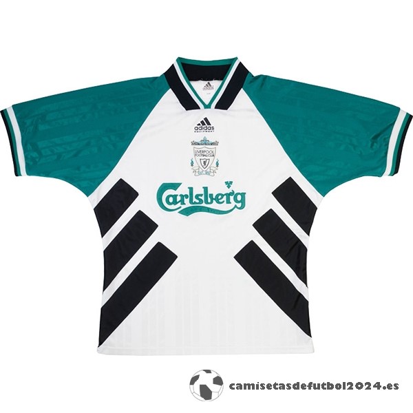 Segunda Camiseta Liverpool Retro 1993 1995 Verde Venta Replicas