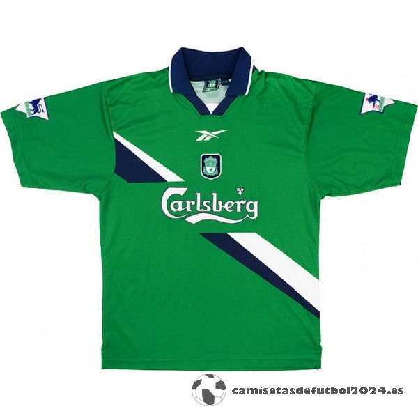 Segunda Camiseta Liverpool Retro 1999 2000 Verde Venta Replicas