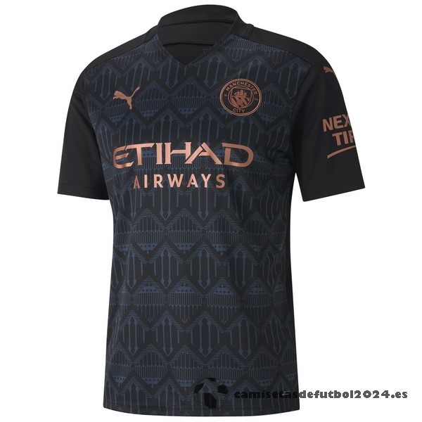 Segunda Camiseta Manchester City Retro 2020 2021 Negro Venta Replicas