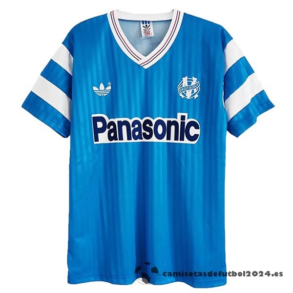 Segunda Camiseta Marsella Retro 1990 Azul Venta Replicas