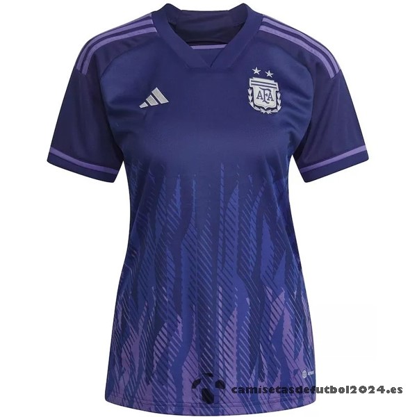Segunda Camiseta Mujer Argentina 2022 Purpura Venta Replicas