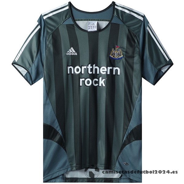 Segunda Camiseta Newcastle United Retro 2004 2006 Negro Venta Replicas