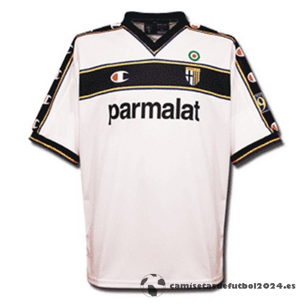 Segunda Camiseta Parma Retro 2002 2003 Blanco Venta Replicas