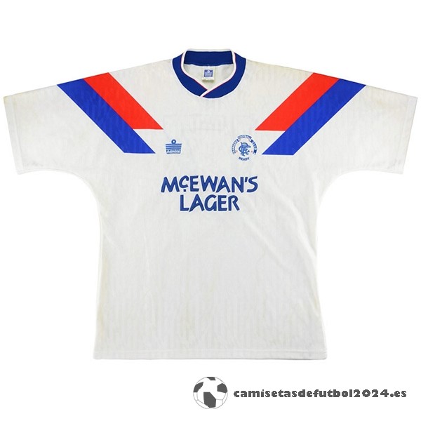 Segunda Camiseta Rangers Retro 1990 1992 Blanco Venta Replicas