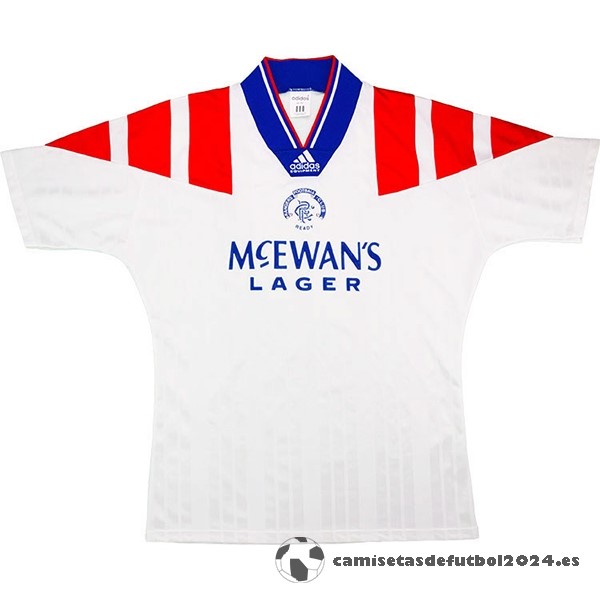 Segunda Camiseta Rangers Retro 1992 1993 Blanco Venta Replicas