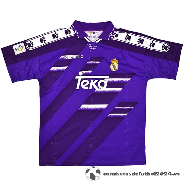 Segunda Camiseta Real Madrid Retro 1994 1996 Purpura Venta Replicas