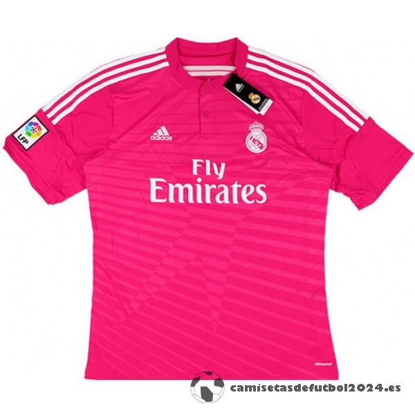 Segunda Camiseta Real Madrid Retro 2014 2015 Rosa Venta Replicas
