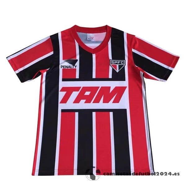 Segunda Camiseta São Paulo Retro 1993 Rojo Negro Venta Replicas