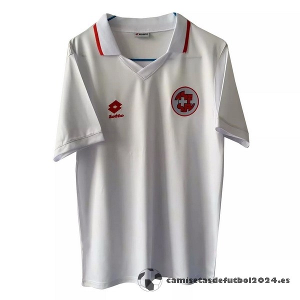 Segunda Camiseta Suiza Retro 1994 Blanco Venta Replicas