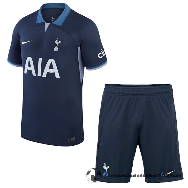 Segunda Conjunto De Niños Tottenham Hotspur 2023 2024 Azul Marino Venta Replicas